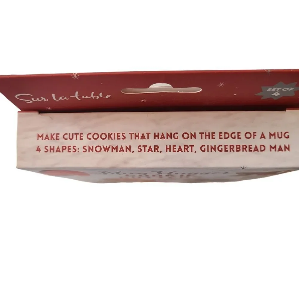 Sur La Table Mug-Hugger Cookie Cutters Set of 4‎